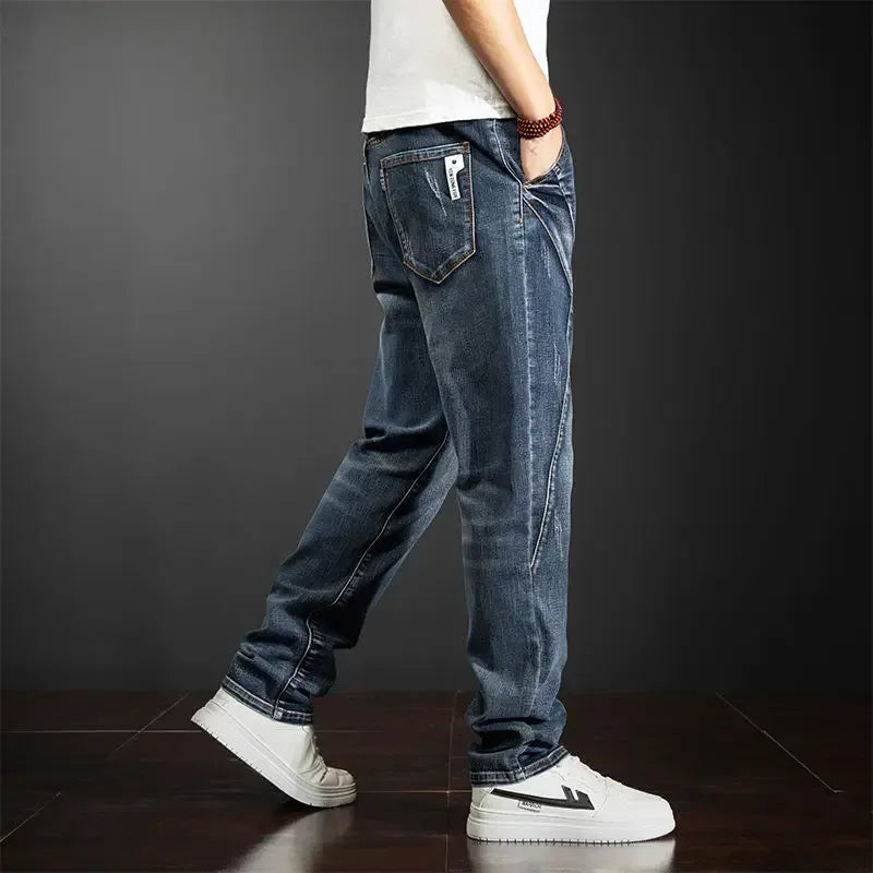 High Quality Summer Thin Denim Jeans Casual Full Length Pants Cargo Men's Clothing Jeans for Men Designer Streetwear Trousers A First-class Store